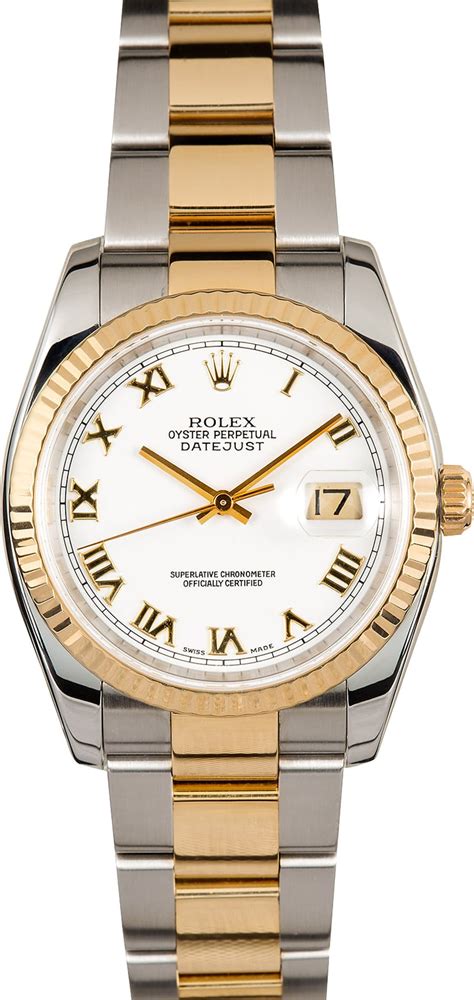 rolex oyster perpetual datejust men's two tone|rolex datejust two tone price.